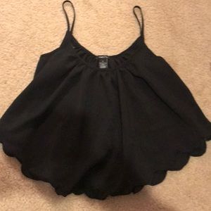Scalloped crop top from Rue 21